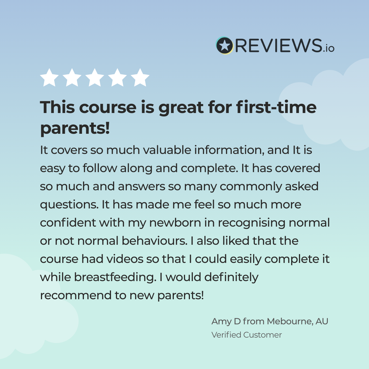 Preparation for newborns