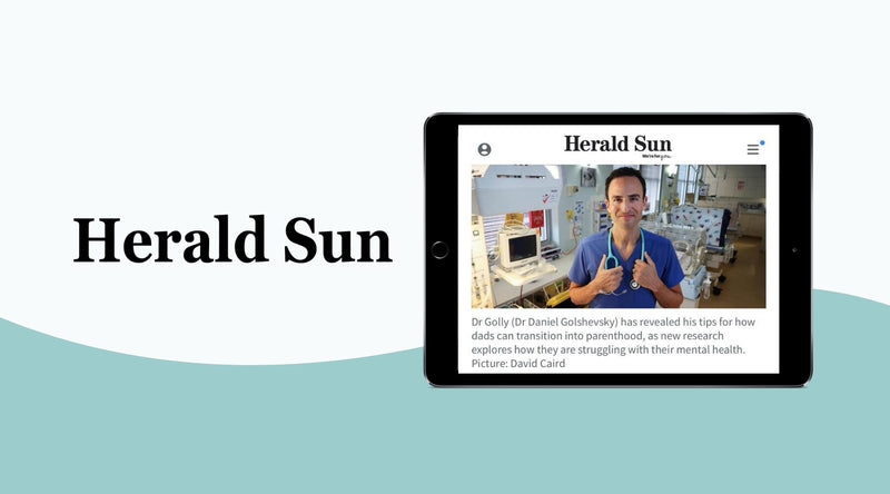 How new dads can protect their  mental health - Herald Sun
