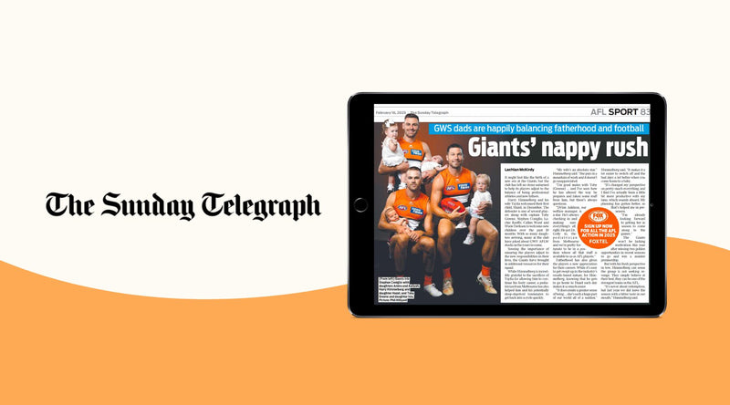 Giants Nappy Rush - The Sunday Telegraph