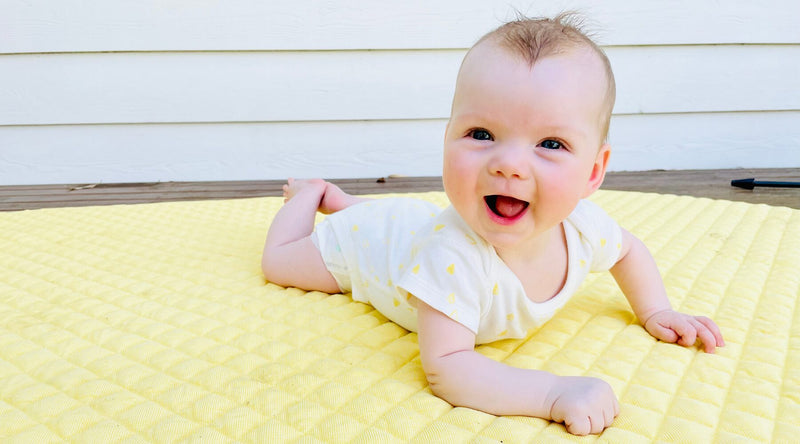 baby smiling