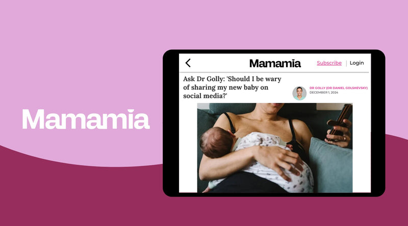 Ask Dr Golly: 'Should I be wary of sharing my new baby on social media?' - Mamamia