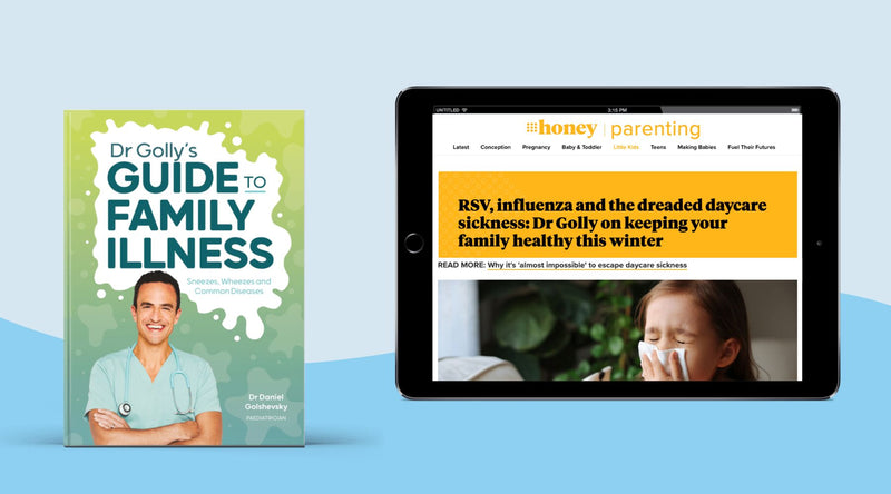 9 Honey Parenting - RSV, influenza and the dreaded daycare sickness: Dr Golly on keeping your family healthy this winter