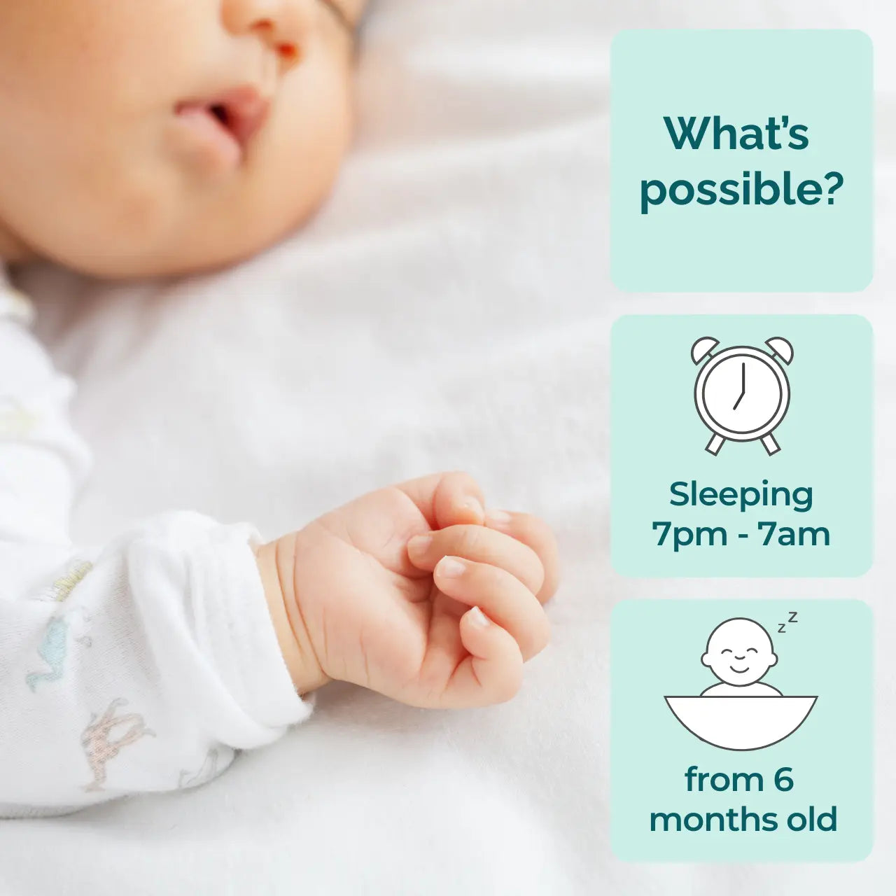 Big baby: Sleep program
