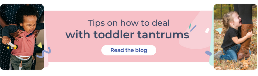 how to deal with toddler tantrums banner